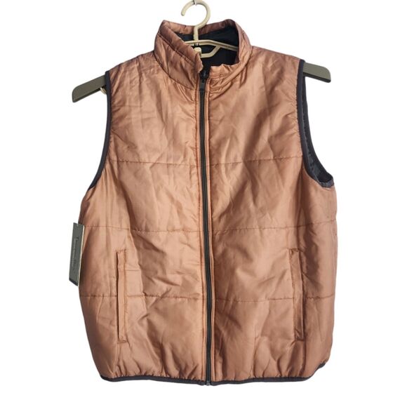 Fu Da Sport Womens Reversible Techno Silk Vest Size Medium Water Repellent NWT - Picture 9 of 10